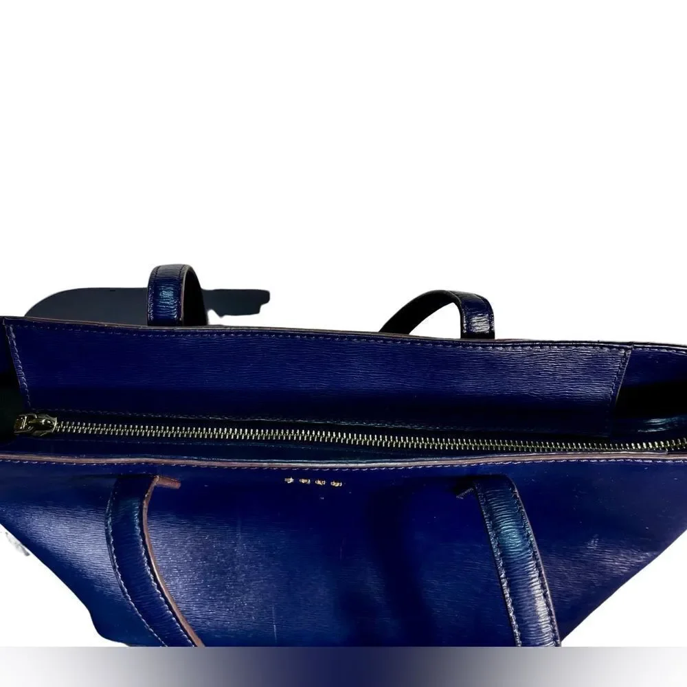 DKNY - Blue Leather Handbag
